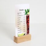 Mbajtëse Menu - Dru Ahu (S) - Figura 2