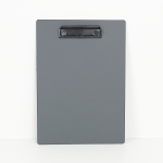 Menu Lëkure me kapëse metalike - A4 (Gri)