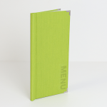 Menu Papercoat Wine me qese 17x31 - (Jeshile)