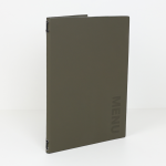 Menu Lëkure Dopio me Llastik A4 22x32 - (Jeshile)