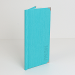 Menu Papercoat Wine me qese 17x31 - (Turquoise)