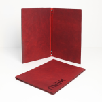 Menu Lëkure Dopio me Llastik 20x28 - (E Kuqe) - Figura 2