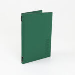 Menu Lëkurë Dopio me Llastik A5 15x22 - (Jeshile)