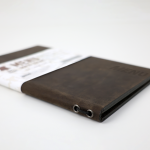 Menu Lëkurë Dopio me Llastik A5 15x22 - (Kafe) - Figura 2