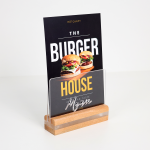 Mbajtëse Menu - A5 - Druri + Plex - Figura 2