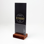 Mbajtëse menu - DL 2.5x7x10 - Dru Sapele (M1) - Figura 2