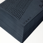 Shtroje për Tavolina -  Letër Kraft i Zi 32x44 (Model 3) - Figura 3