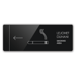 Sinjalistika 27.5x10 - Lejohet Duhani Majtas