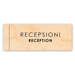 Sinjalistika 27.5x10 - Recepsioni - Figura 2