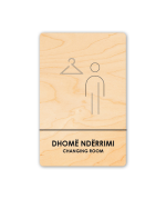 Sinjalistika - Dhomë Ndërrimi Meshkuj - Figura 2