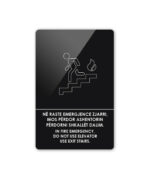 Sinjalistika - Shkallët e Emergjencës