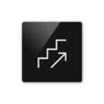 Sinjalistika 10x10 - Shkallët Lart