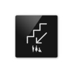 Sinjalistika 10x10 - Tualet Poshtë 2