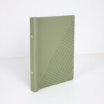 Menu Lëkurë Sintetike - Mekanizëm me Unaza A5 (Jeshile)