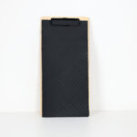 Menu Druri – Me kapëse metalike dhe Cover Lëkure Sintetike - DL (E Zezë me vija)