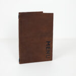 Menu Lëkure Dopio me Llastik 20x28 - (Kafe)